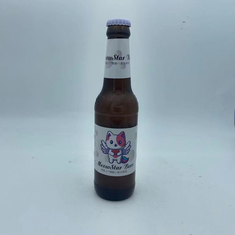批发猫星人精酿小麦白啤量大价优酒吧ktv夜场比利时风味小麦白啤