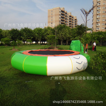 充气水上蹦床跷跷板海洋球池水上乐园儿童玩具游乐设备厂家直销
