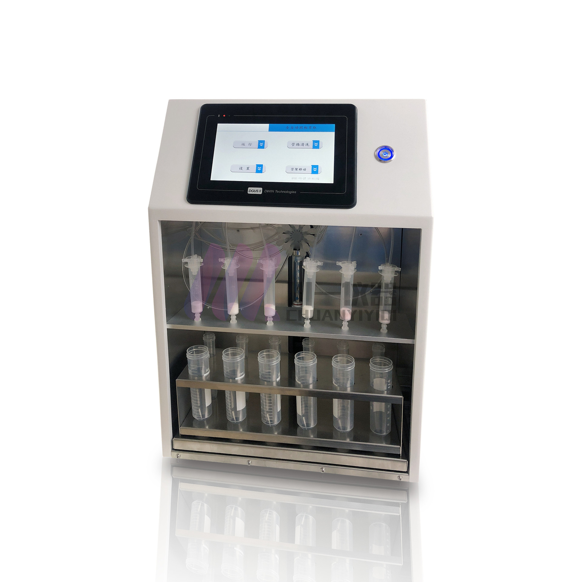 实验用全自动固相萃取仪cy-6spe 6位spe固相萃取装置