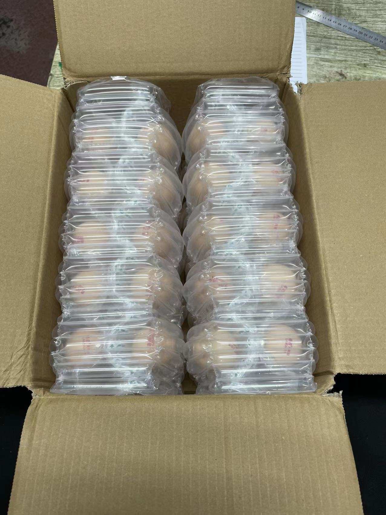 鸡蛋鸭蛋防震包装鸡蛋托气柱袋厂家现货10枚装防摔泡沫鸡蛋包装