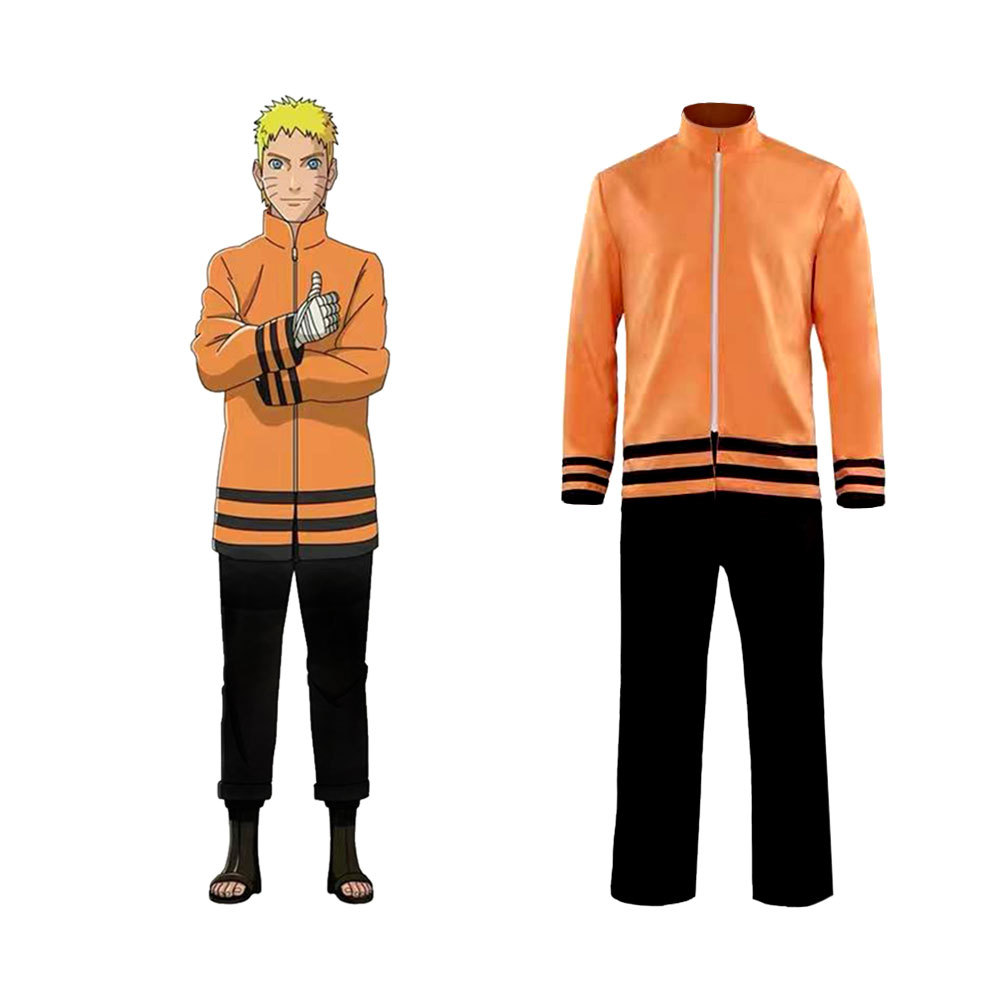 七代目漩涡鸣人cos服 动漫忍者博人传cosplay服装现货工厂
