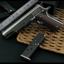 美1911金属全金属1:2.05大号柯尔特可抛壳真拆卸不可发射手枪模型