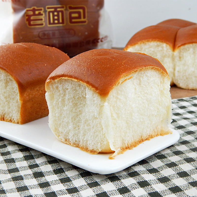 渝馨园老面包传统老式手撕小面包270g早餐代餐懒人食品整箱批发
