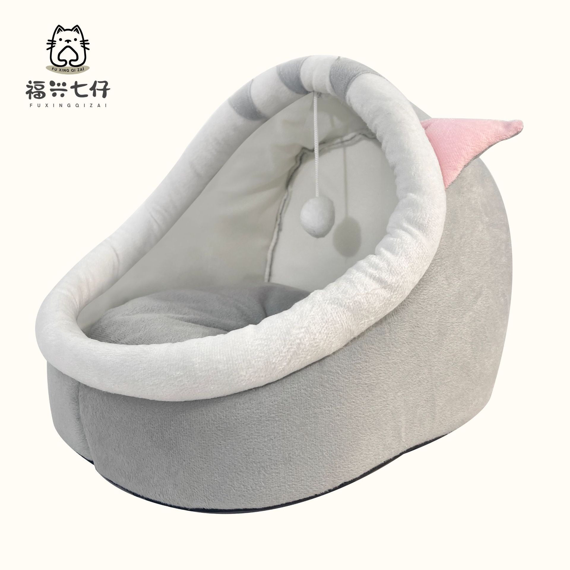 猫窝四季通用狗窝秋冬天半封闭式秋季垫子小猫屋睡觉猫窝冬季保暖