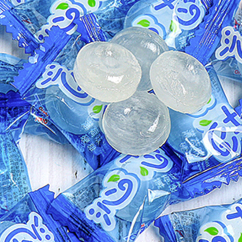 上好佳薄荷糖硬糖散装单独酒店前台接待客人清凉糖果开车提神零食