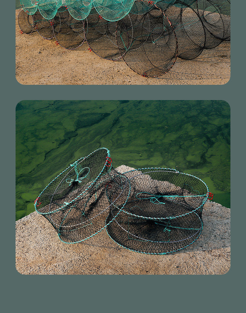 螃蟹笼鱼笼乌龟笼甲鱼笼虾笼渔网鳖笼弹簧网龟笼虾笼