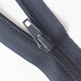 电镀喷漆蚂蚁头下拉片头制动拉头拉链 开尾5号7号尼龙拉链