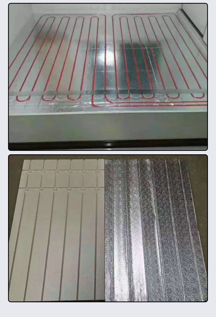 水暖炕地暖模块免回填干式家用水暖炕板水暖电热炕水循环地暖炕板