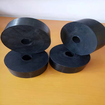 圆形橡胶减震缓冲垫冲床垫脚空调机床橡胶减震垫块弹性垫圈
