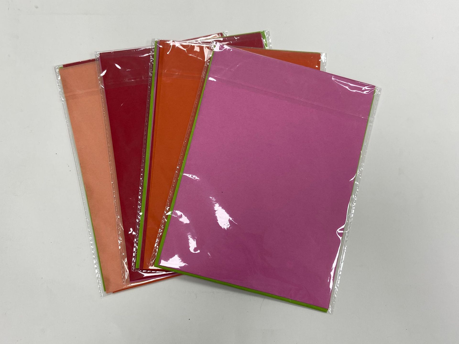 fsc认证纸张 彩色拷贝纸 雪梨纸 防潮纸 鲜花服装红酒礼品包装纸