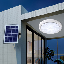 太阳能吸顶灯LED超亮免布线0电费家用室内走廊阳台遥控款