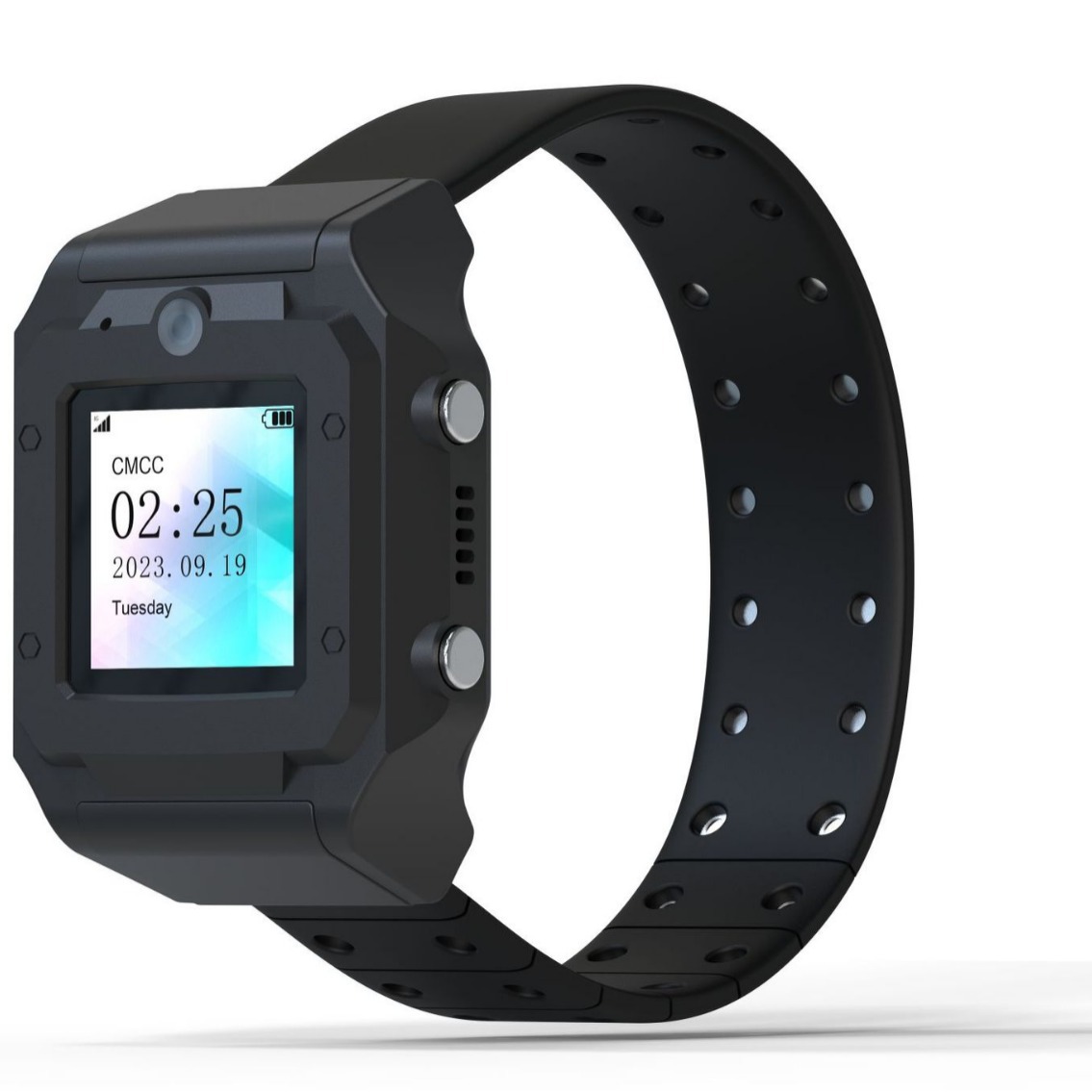 4g生命体征防拆定位手表心率血压体温检测定位手表带平台管控 app