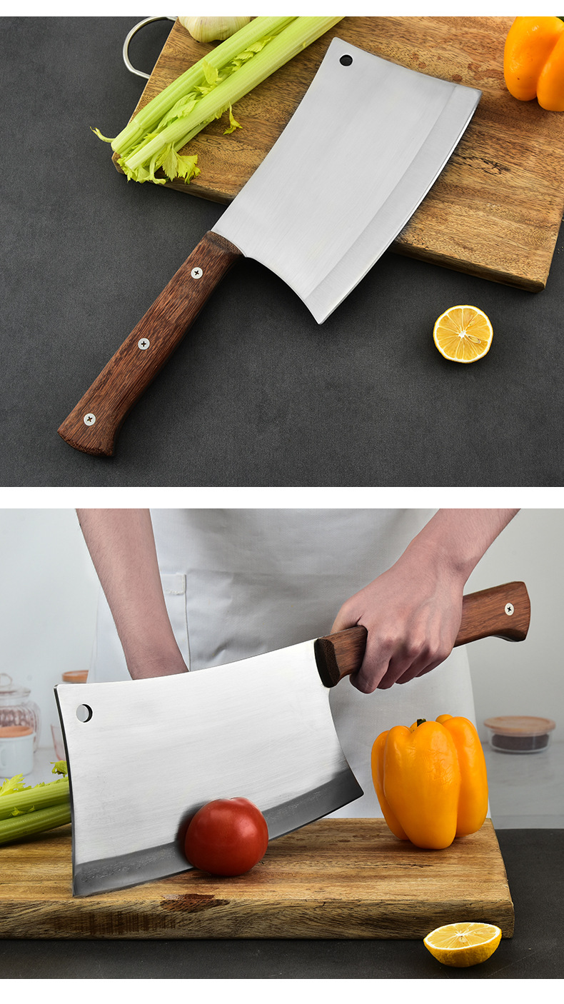 厂家批发 10寸斧头斩骨刀 大号斩切刀切肉刀剁骨刀 厨房刀具 现货