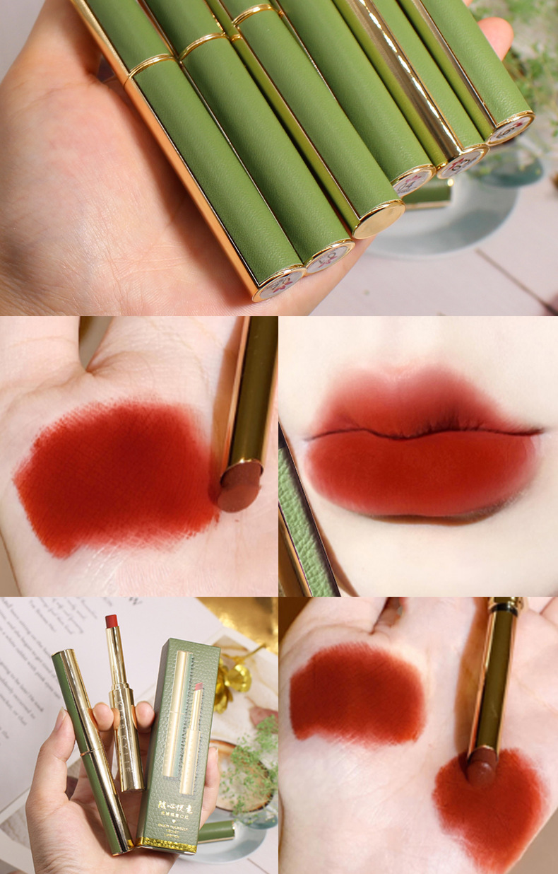 kiss kylie 复古小细管口红不掉色丝绒小羊皮显白哑光小细跟口红