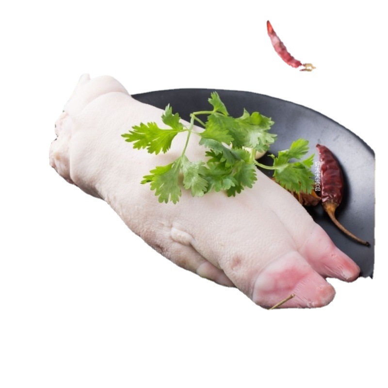 猪蹄冷冻大量批发带筋猪手带筋猪脚带筋家庭饭店卤菜斤个左右