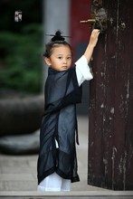 Children's Taoist robes Taoist priests ancient costume跨境专