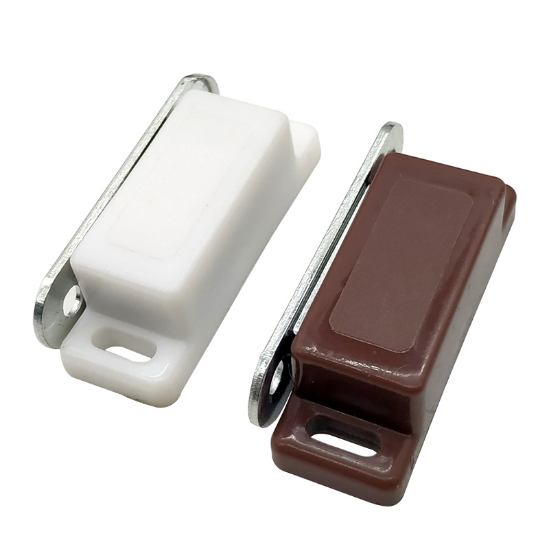 f26t4个装老式纱窗卡扣平开纱门锁柜门磁吸纱窗磁吸不锈钢纱窗固