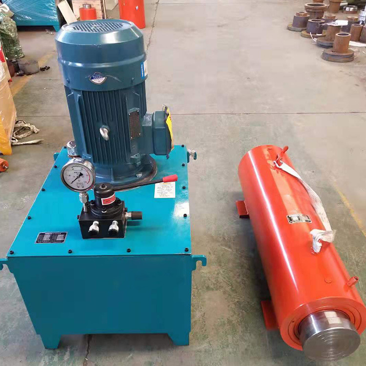 蓝创直供小型水泥管顶管机工程自来水管开挖顶管千斤顶液压顶管机