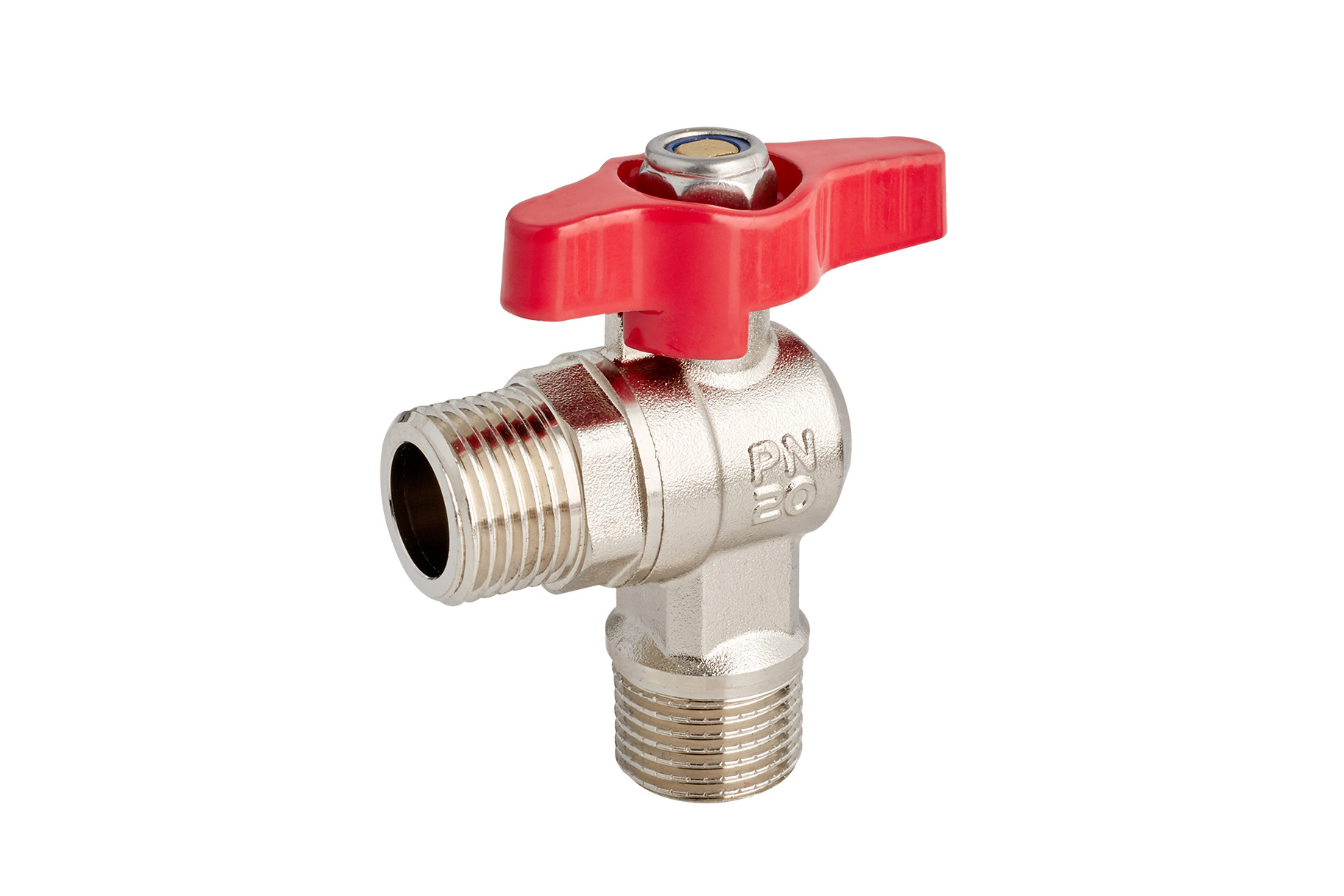 全铜加厚三角阀外丝加长款壁挂炉热水器马桶4分6分进水阀止水阀