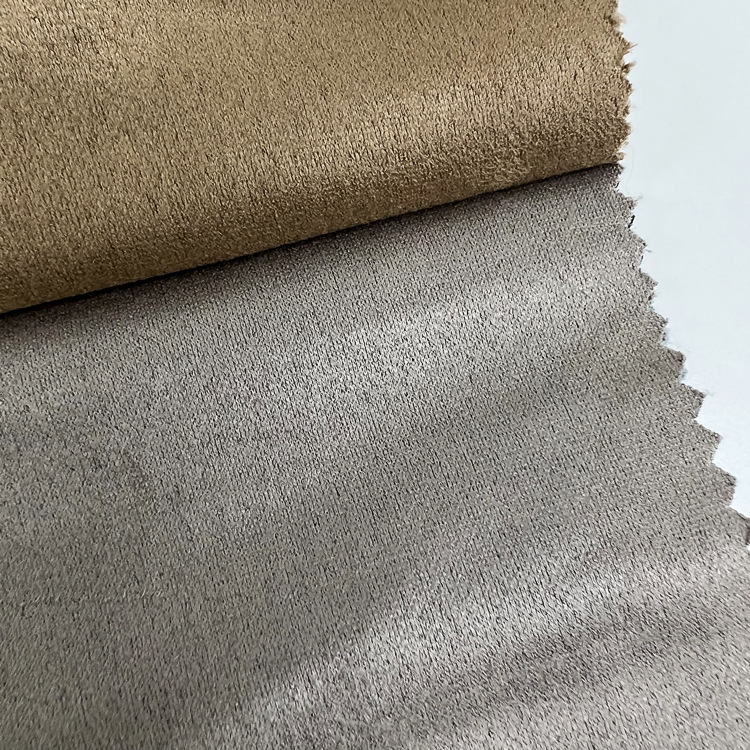 麂皮绒仿皮绒面料 高档时装布料 现货供应厂家直销