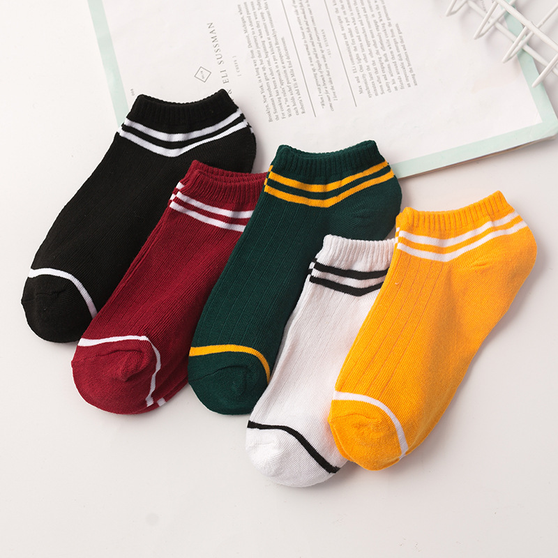 Women's Japanese-Style Spring and Autumn All-Match Socks Korean-Style Cartoon Cream Fruit Boat Socks Cute Sweet Girl Student