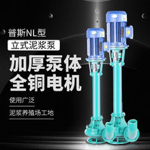 NL泥浆泵污水泵抽粪泵切割铰刀三相380V立式清淤加长吸沙泵大流量