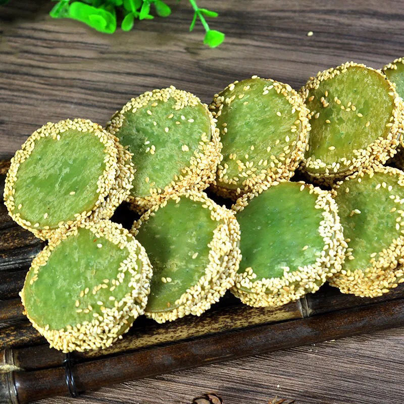 南瓜蛋挞绿茶佛饼批发广式糕点点心早茶酒店食材油炸糕点跨境电商