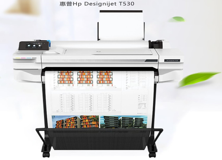 惠普二手绘图仪t520 24/36英寸a0/a1大幅面打印机cad工程制图蓝图