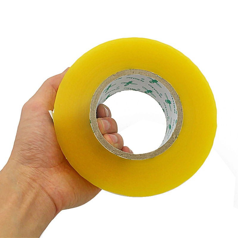 德粘堡封箱胶带透明胶封箱胶带打包捆扎bopp宽44mm肉厚4cm加大卷