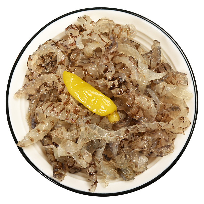 泡椒鱼皮150g袋装解冻即食饭店凉菜下酒菜半成品烤肉店商用食材