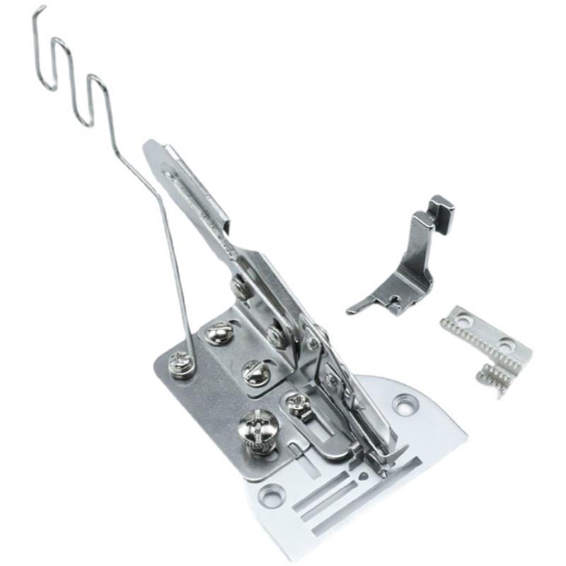 平车直角双包拉筒针织弹性面料 四折可调节龙头 折边器包边器