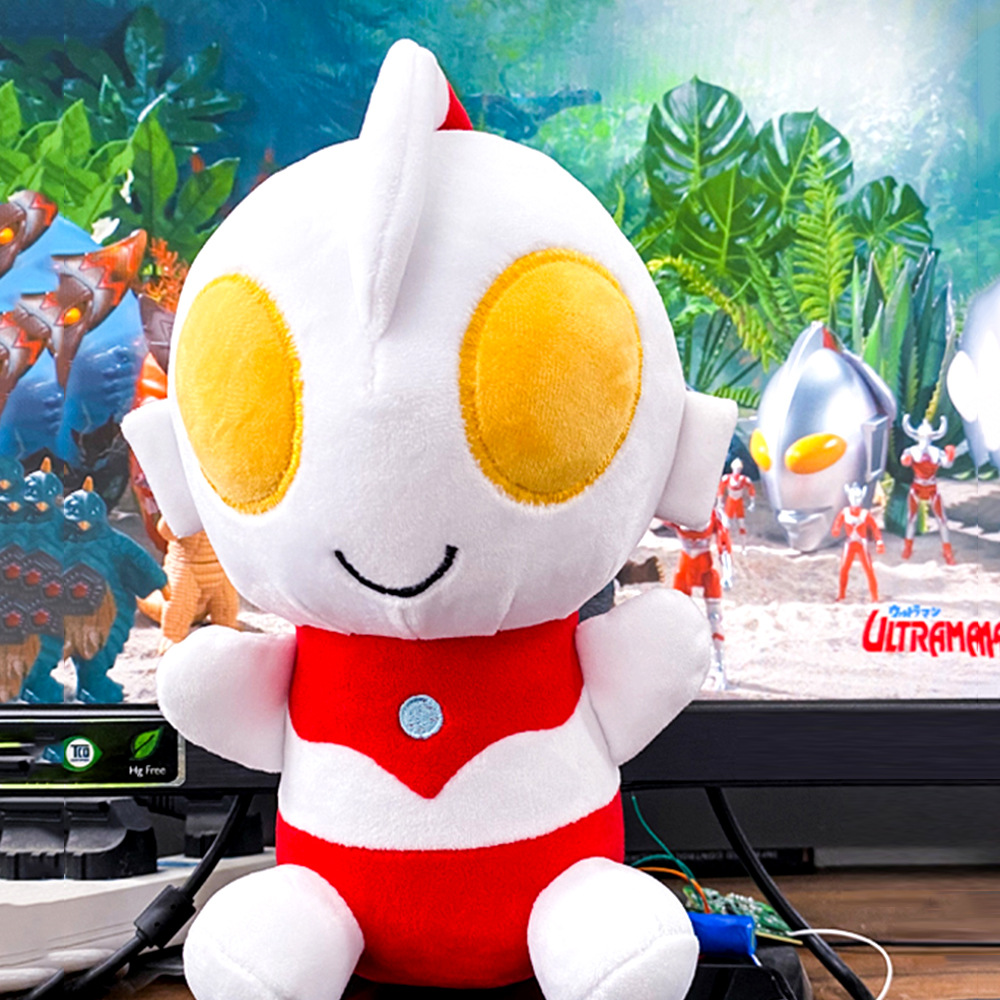 诺贝正版迪迦奥特曼8801毛绒公仔玩具泽塔玩偶q萌系列孩子睡觉抱