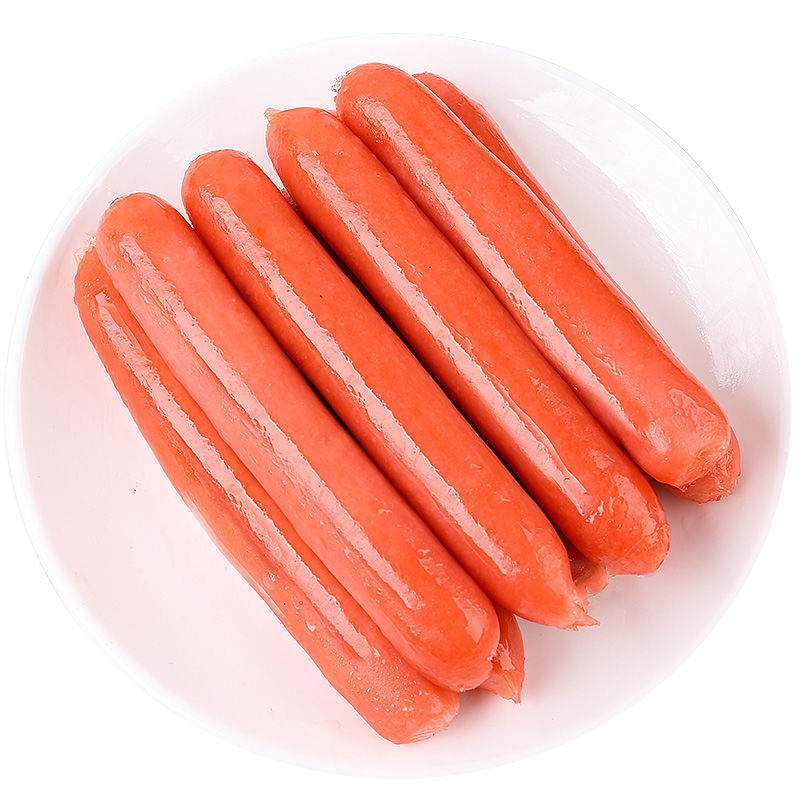 台湾热狗肠50根冷冻包邮脆皮肠原味烤香肠手抓饼台式商用正宗烤肠