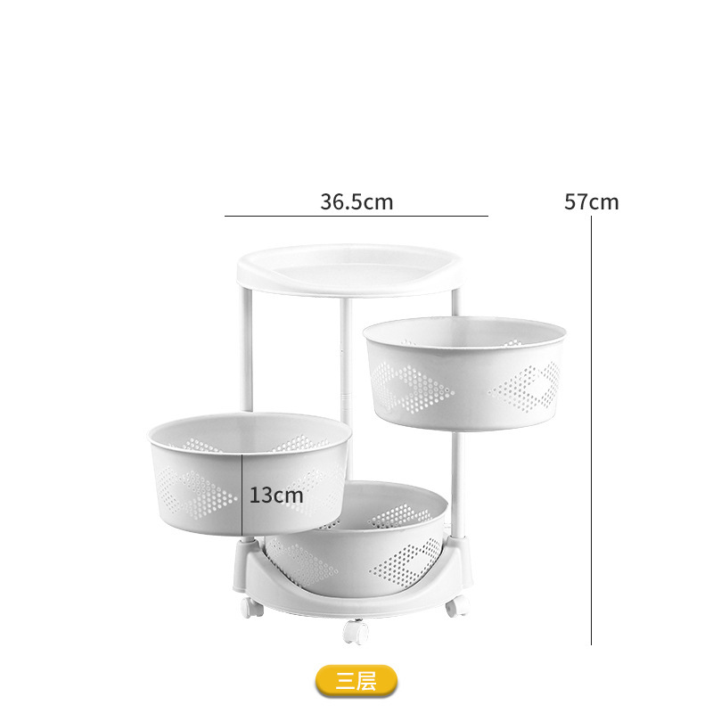 Kitchen Rotating Storage Rack