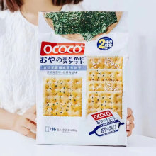 OCOCO咸苏打饼干280g 休闲零食袋装居家点心下午茶办公室