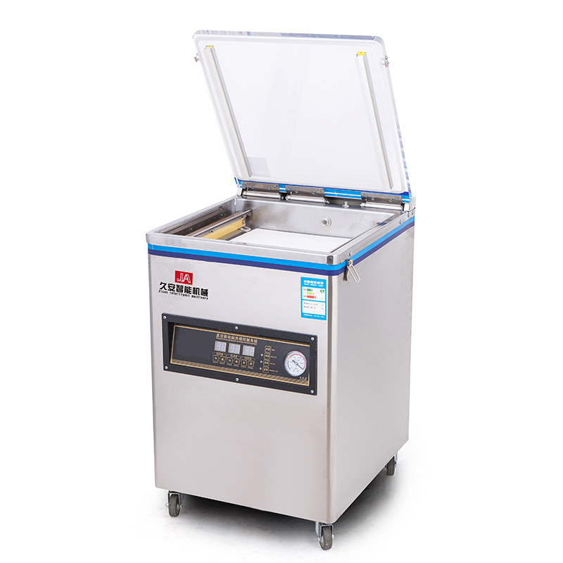 Automatic Vacuum Food Packaging Machine Wet and Dry Food Tea Vacuum Machine Commercial Plastic Bags Sealing Machine