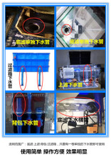 鱼缸消音神器底滤单独速卖通管消音片螺旋降噪小型速卖通口静音配