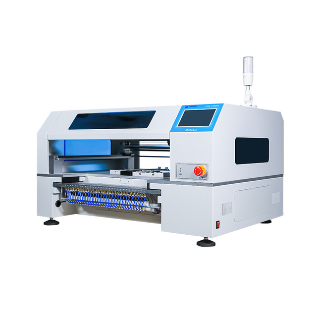 常衡机电四头小型桌面式贴片机国产全自动smt视觉led贴片机回流焊