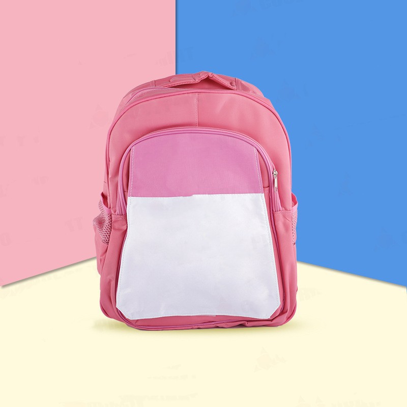 Sublimation Children's Schoolbag Blank Coating Personalized Creative DIY Color Matching Children's Large Capacity Backpack Consumables