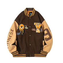 mishka大眼球潮牌纯棉连帽加绒卫衣男女同款情侣装大码加绒卫衣