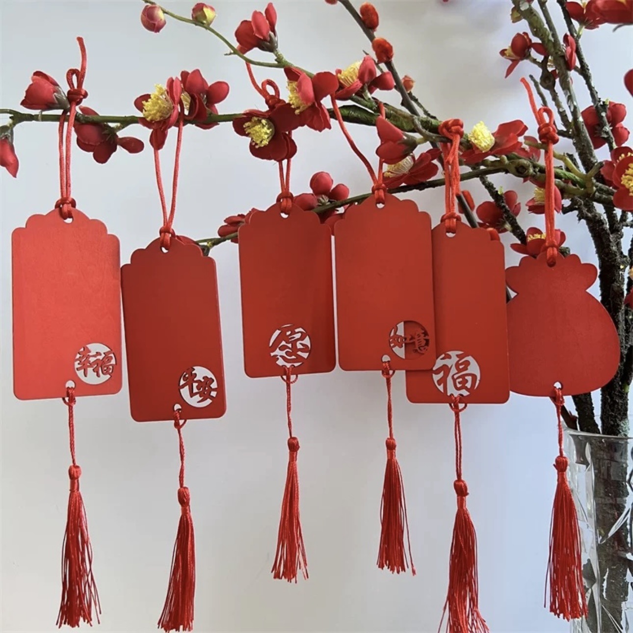 ?木质长许愿牌批发祈福牌景区寺庙留言节日挂饰小木牌金榜题名可