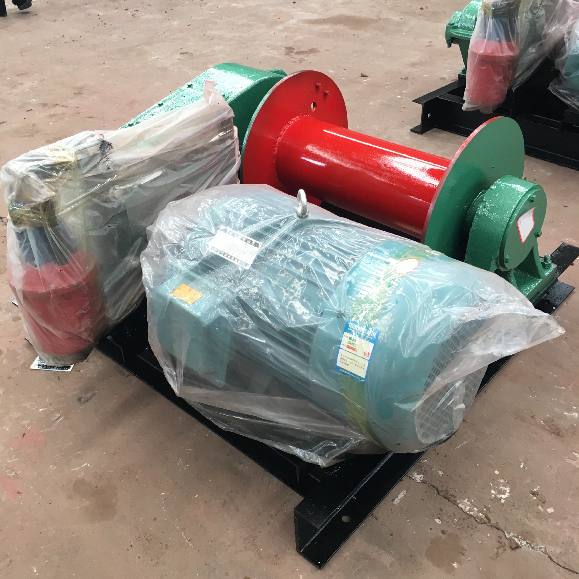 电动自动控制卷扬机10吨建筑工程卷扬设备调速型电控卷扬机