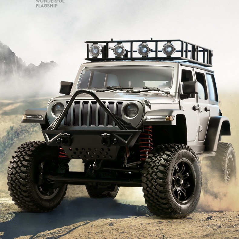 莽牛1:12牧马人攀爬车rc car全比例四驱遥控越野车mn128-阿里巴巴