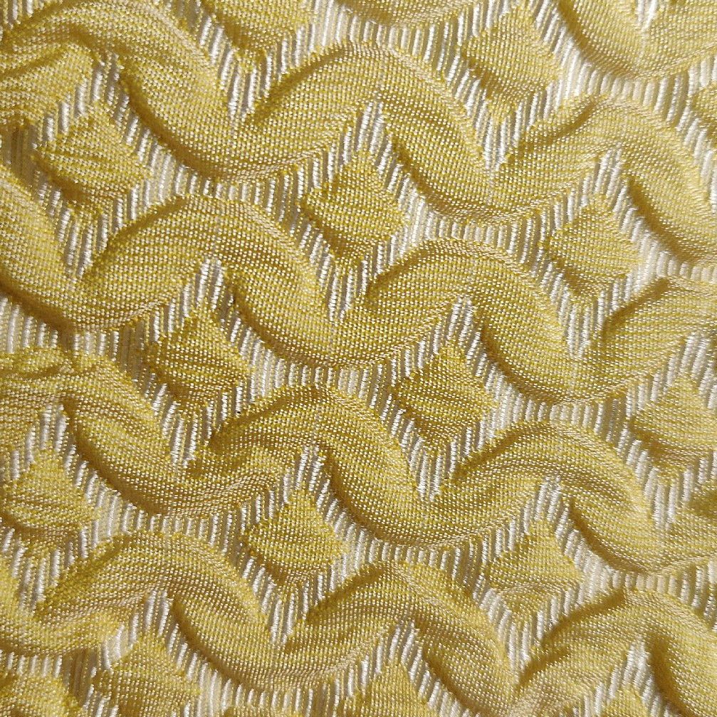 厂家厚款凹凸立体色织提花布几何肌理挺括感骨感女装裙子裤子面料