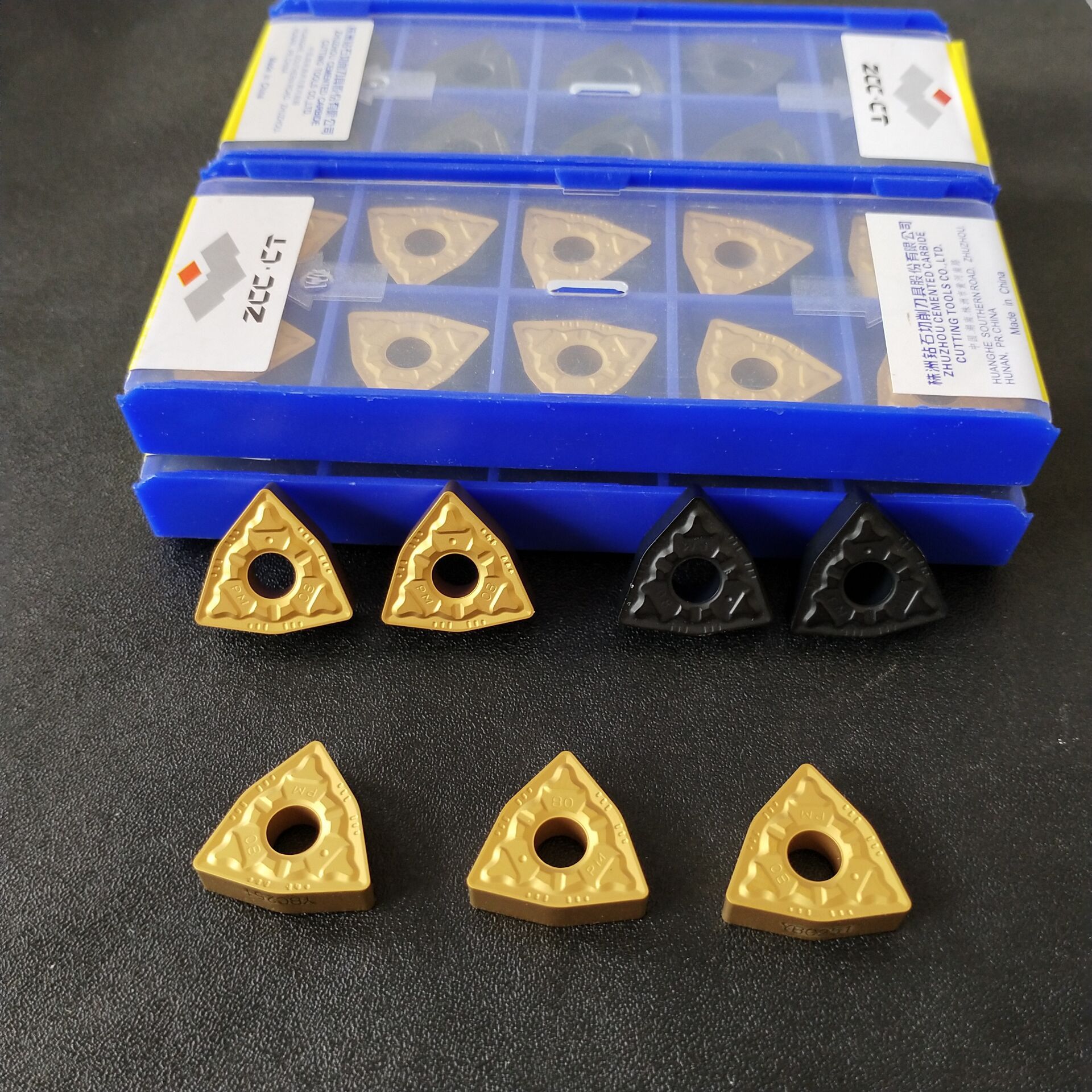 外圆数控车刀片桃形刀片 wnmg080408 开粗刀片钢不锈钢株洲数控刀