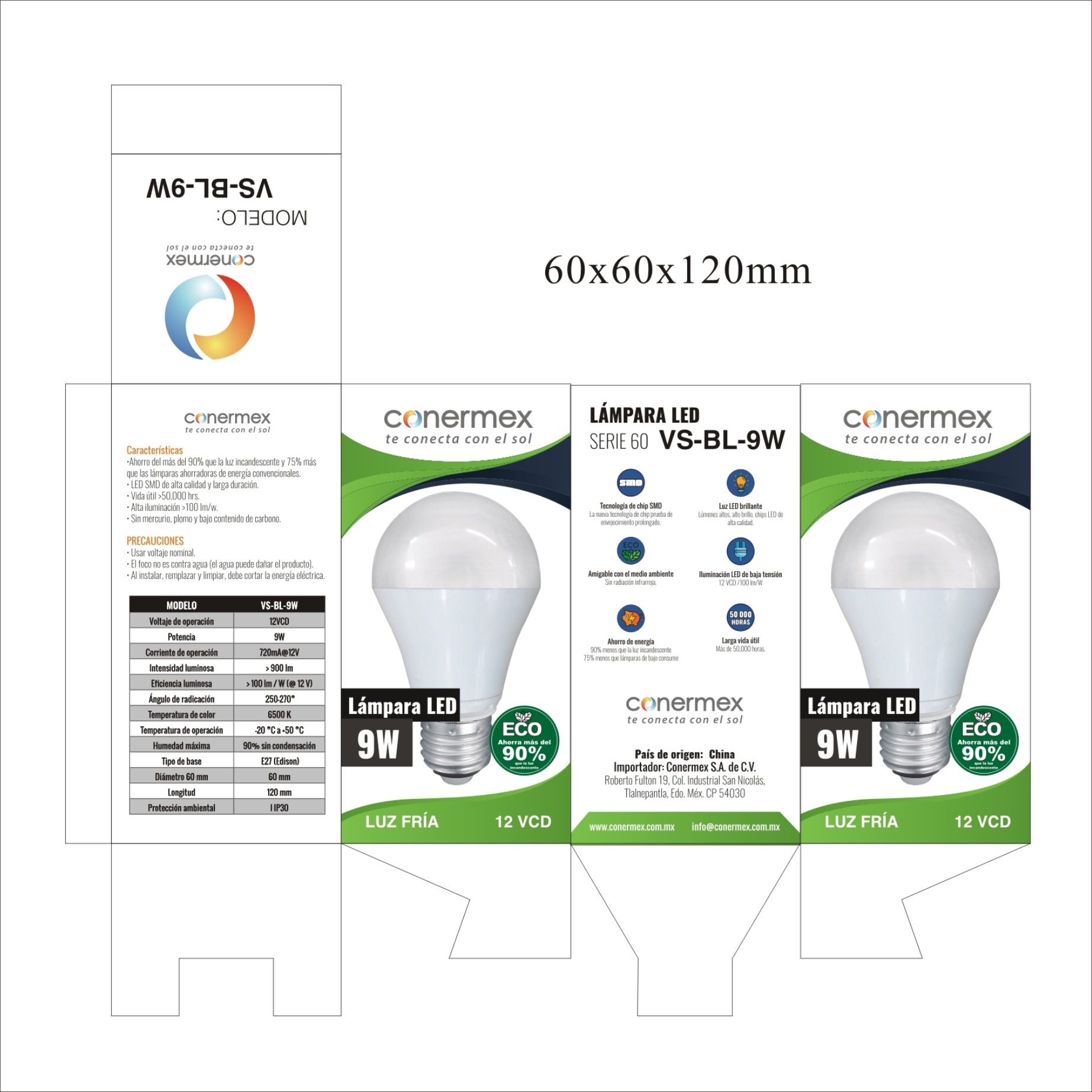工厂生产led灯饰球泡包装盒 白卡纸灰卡纸 坑纸包装彩盒 订做彩盒