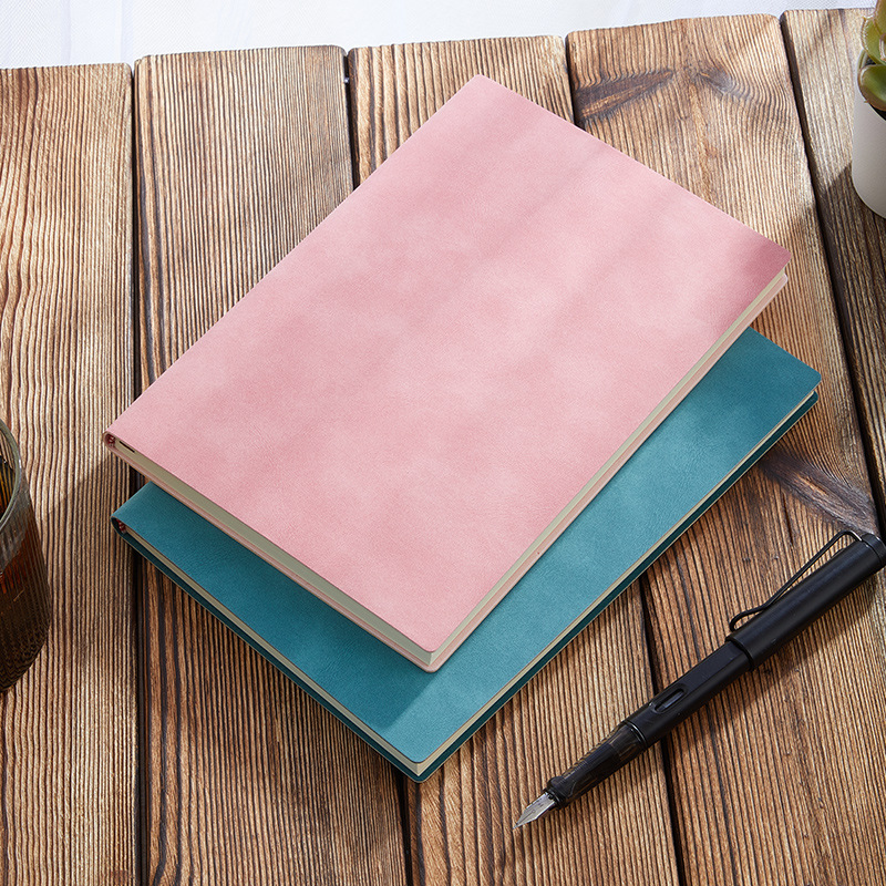a5现货软皮本批发b5羊巴皮办公软皮抄a6商务礼品笔记本可印制logo