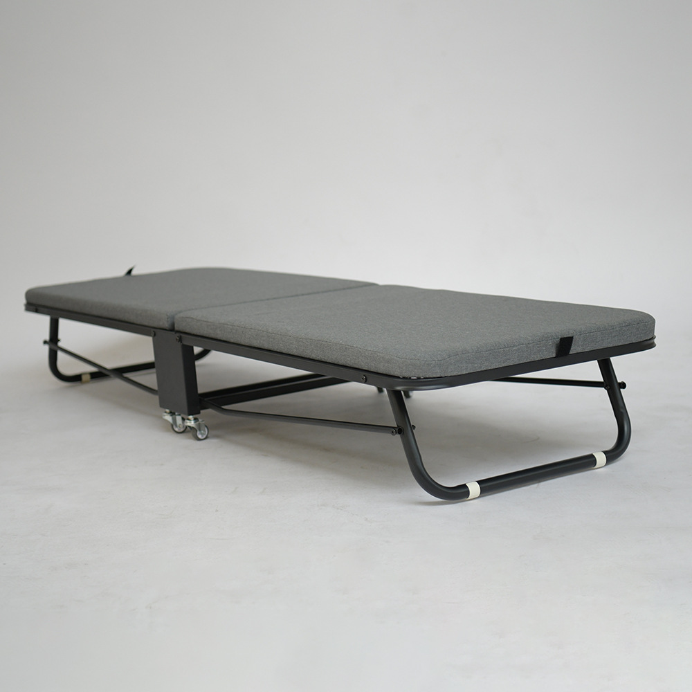 鑫丽景铁艺折叠床单人床便携款 办公室室外午休成人简约办公-阿里巴巴