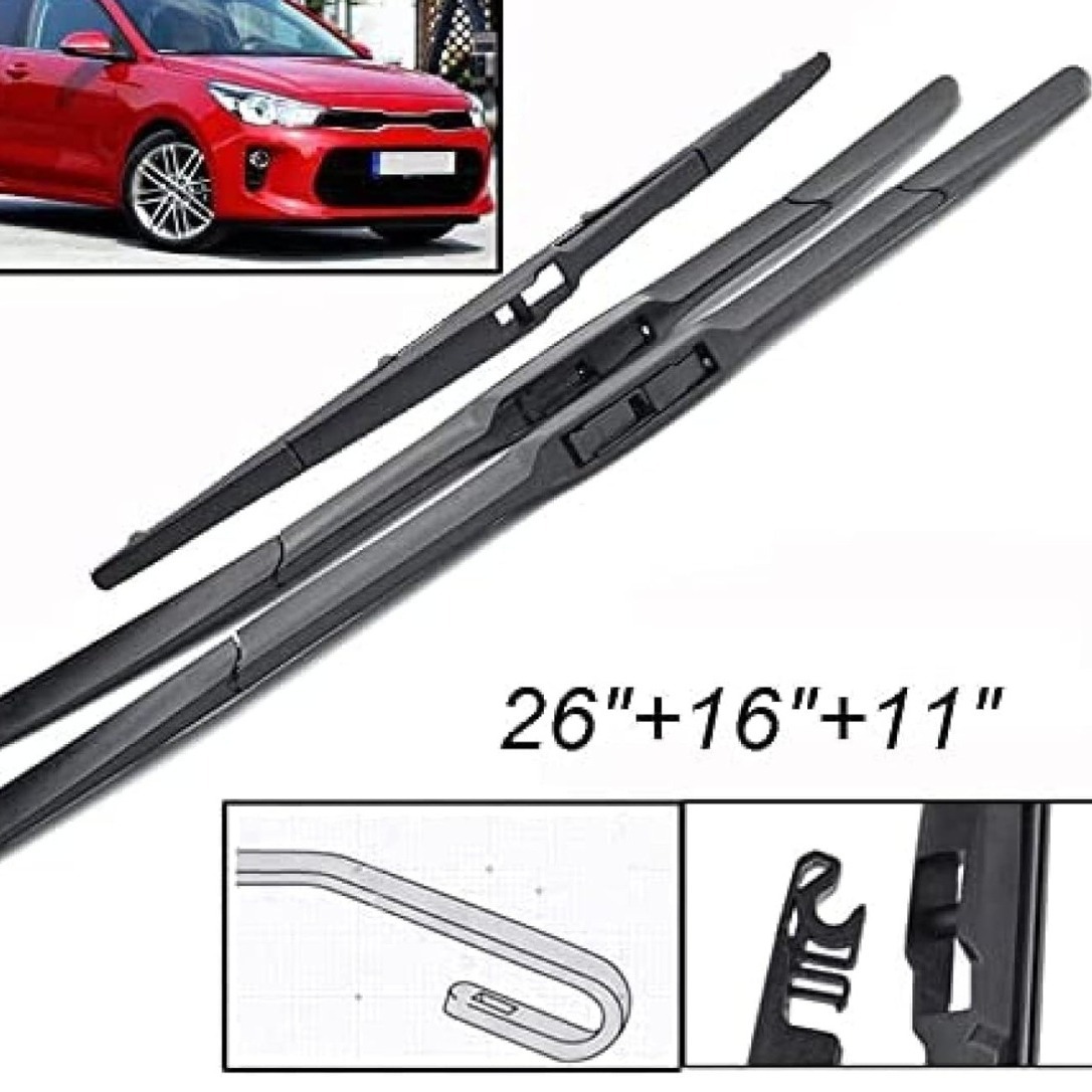 适用于起亚 rio 4 掀背车的前后挡风玻璃雨刷器极睿k3雨刮器-阿里巴巴