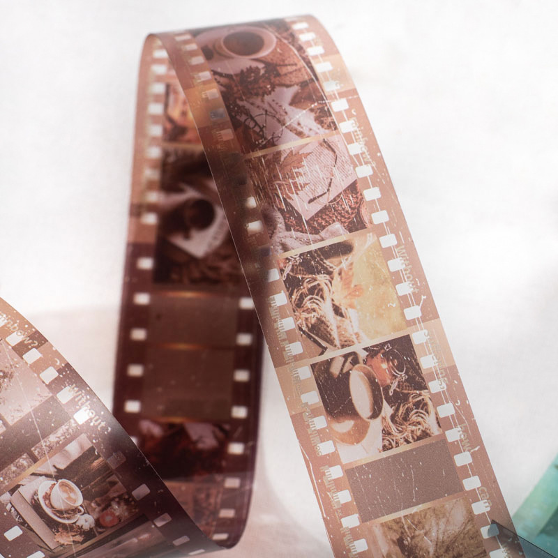 番茄酱少女 时光纪影系列 猫咪记忆环球纪念胶片套装复古电影胶带
